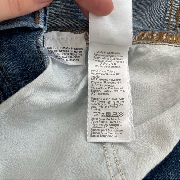 J. Crew Button-front denim skirt Size 25 - Picture 8 of 8